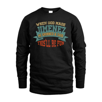 The Man The Myth The Legend Sporty Shirt JIMENEZ M1-15