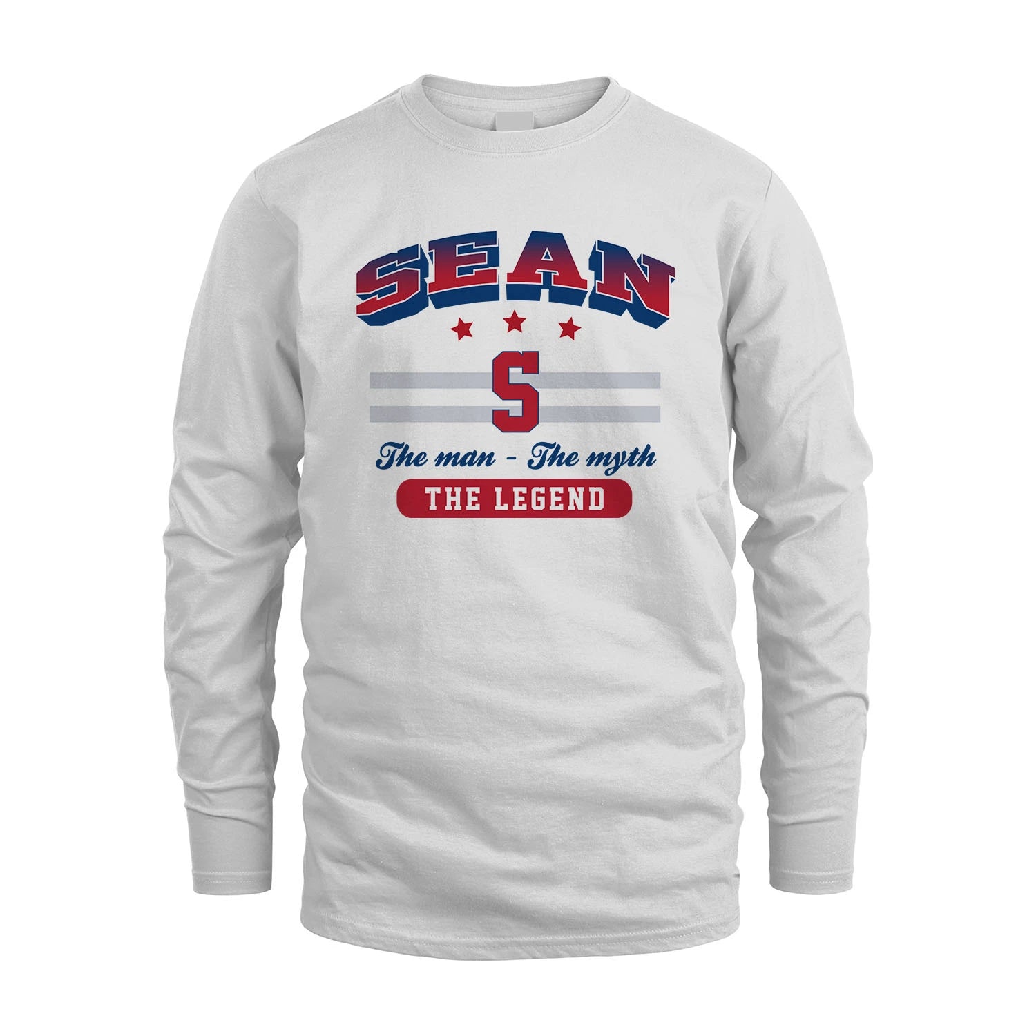 The Man The Myth The Legend With Your Name Shirt SEAN M1-35