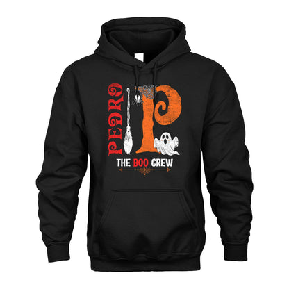 The Boo Crew Halloween With Your Name Shirt PEDRO M1-23