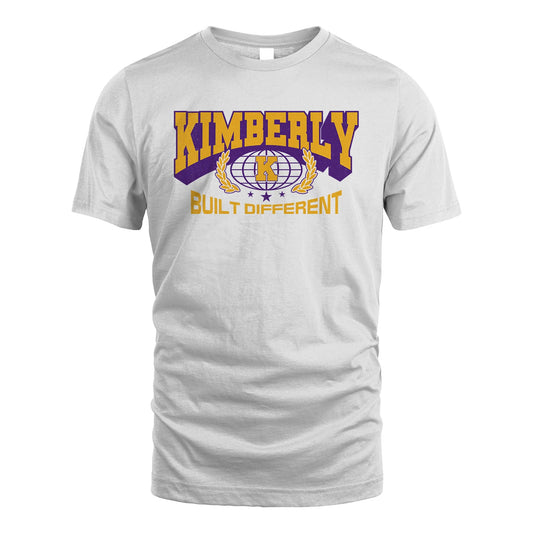 Your Name Built Different Sporty Shirt KIMBERLY M1-32