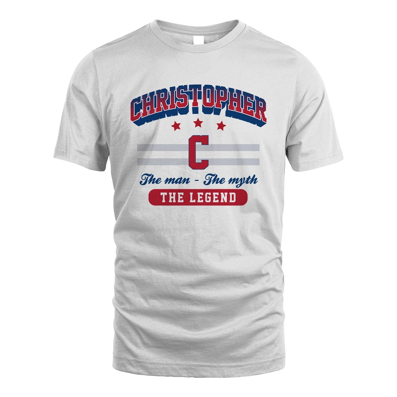 The Man The Myth The Legend With Your Name Shirt CHRISTOPHER M1-35