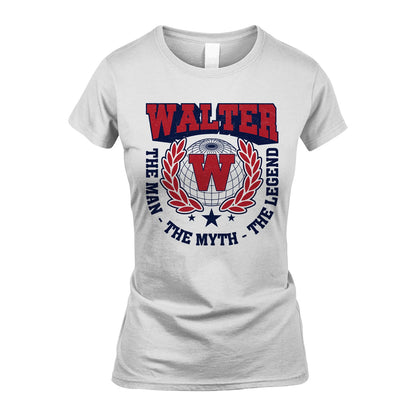 The Man The Myth The Legend Logo Shirt WALTER M1-30
