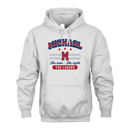 The Man The Myth The Legend With Your Name Shirt MICHAEL M1-35