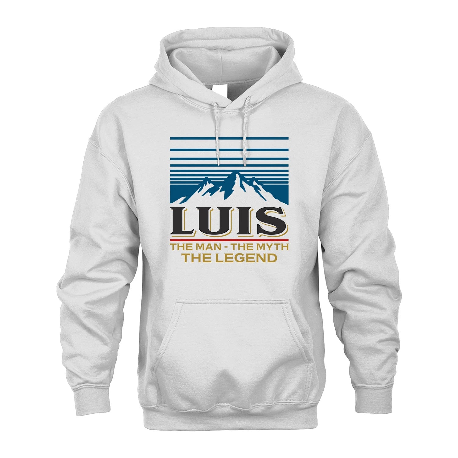 The Man The Myth The Legend Vintage Mountain Shirt LUIS M1-19