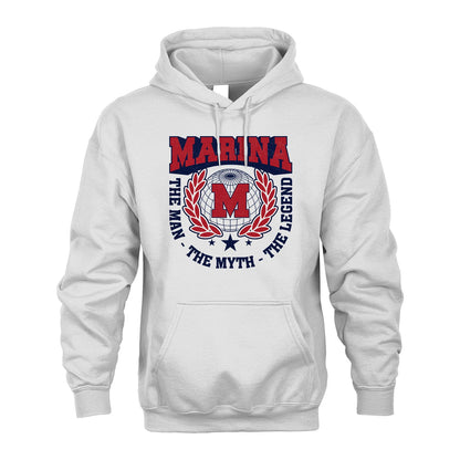 The Man The Myth The Legend Logo Shirt MARINA M1-30