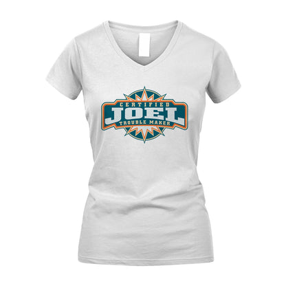 Certified Your Name Trouble Maker Shirt JOEL M1-36