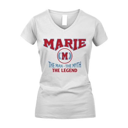 The Man The Myth The Legend Jet Style Shirt MARIE M1-9