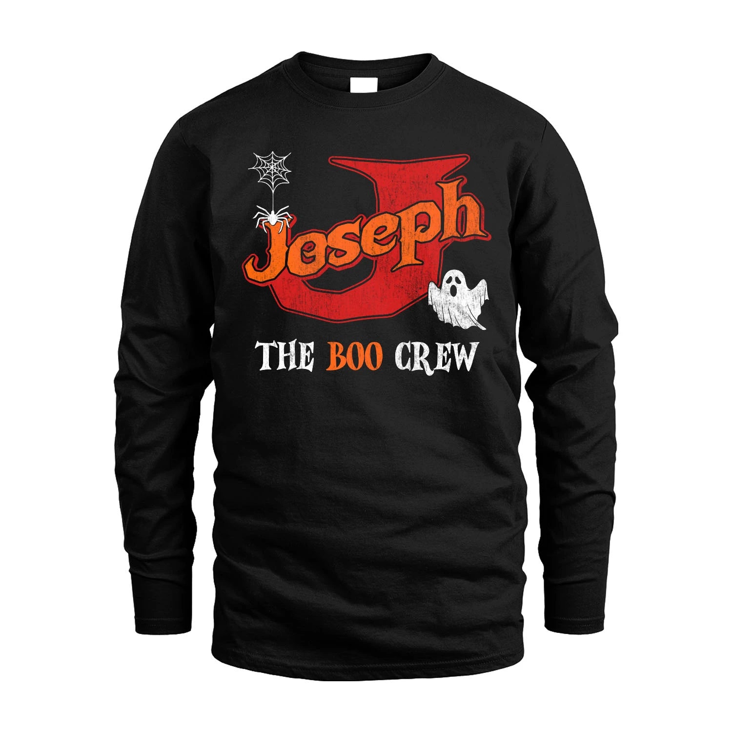 The Boo Crew Halloween Custom Name Shirt JOSEPH M1-22