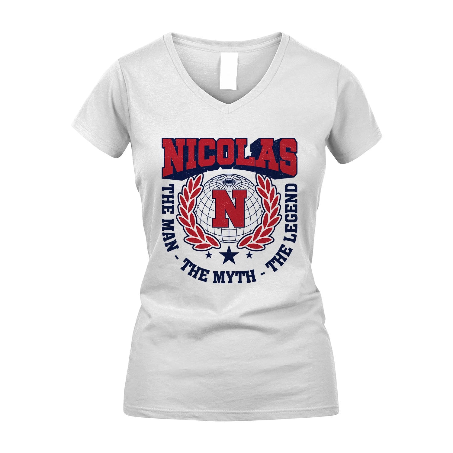The Man The Myth The Legend Logo Shirt NICOLAS M1-30