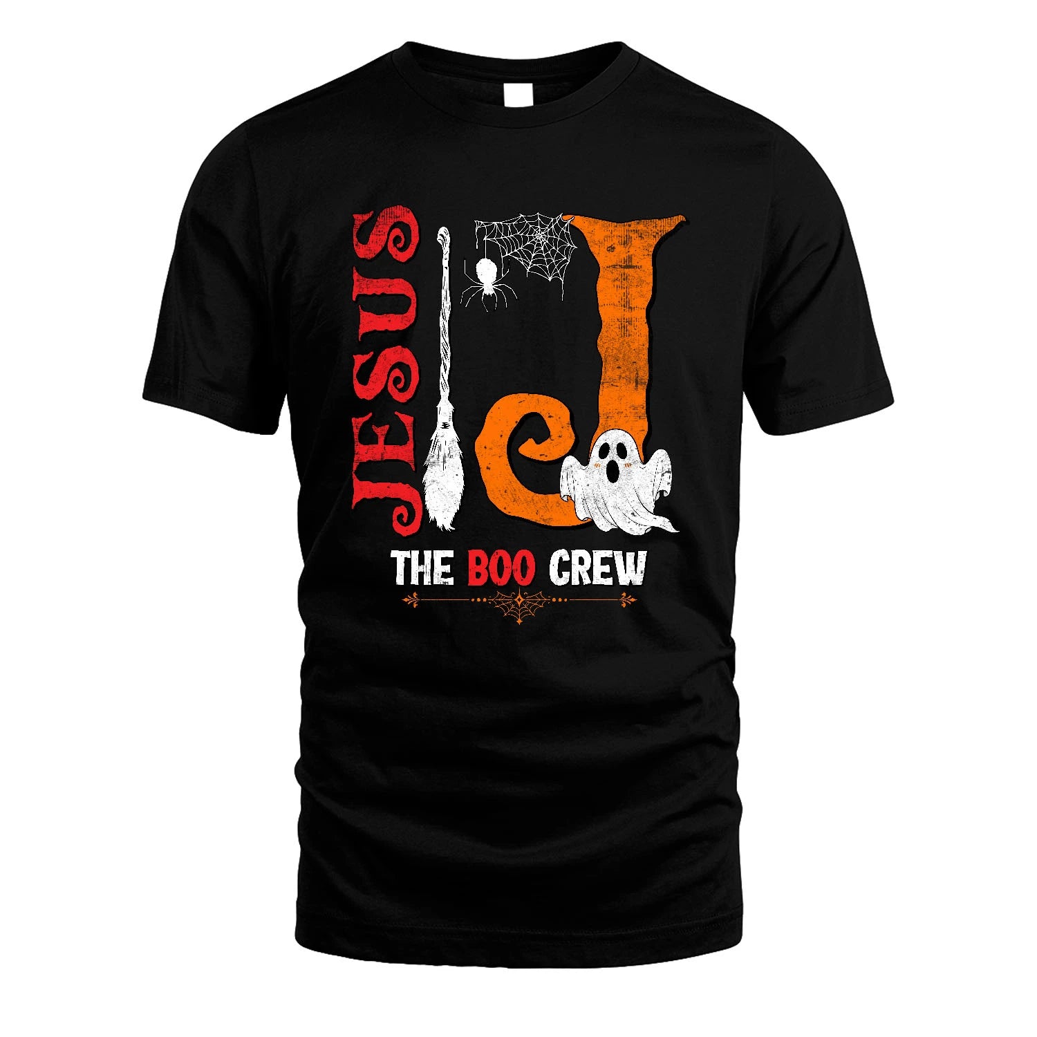 The Boo Crew Halloween With Your Name Shirt JESUS M1-23