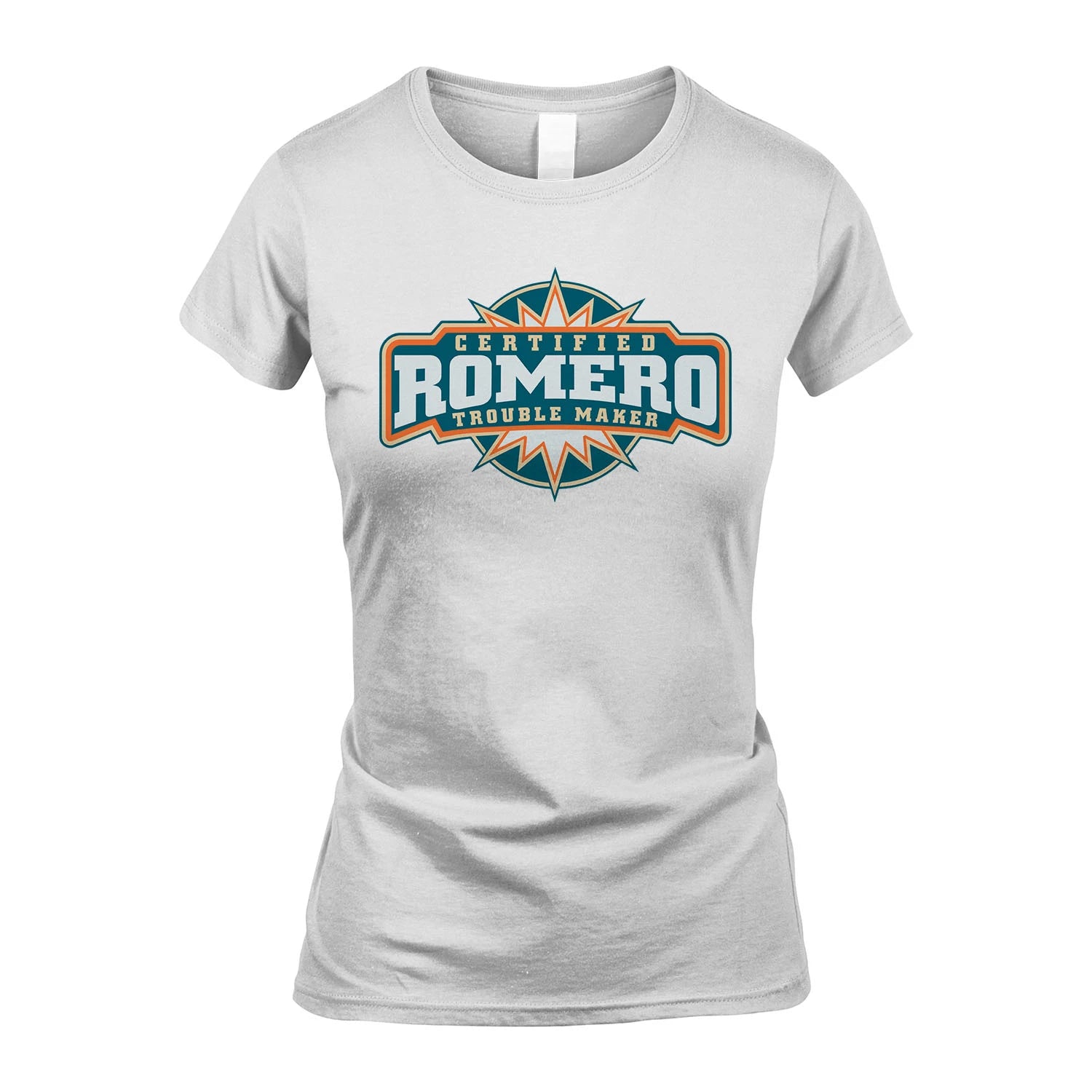 Certified Your Name Trouble Maker Shirt ROMERO M1-36