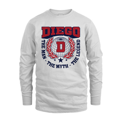 The Man The Myth The Legend Logo Shirt DIEGO M1-30