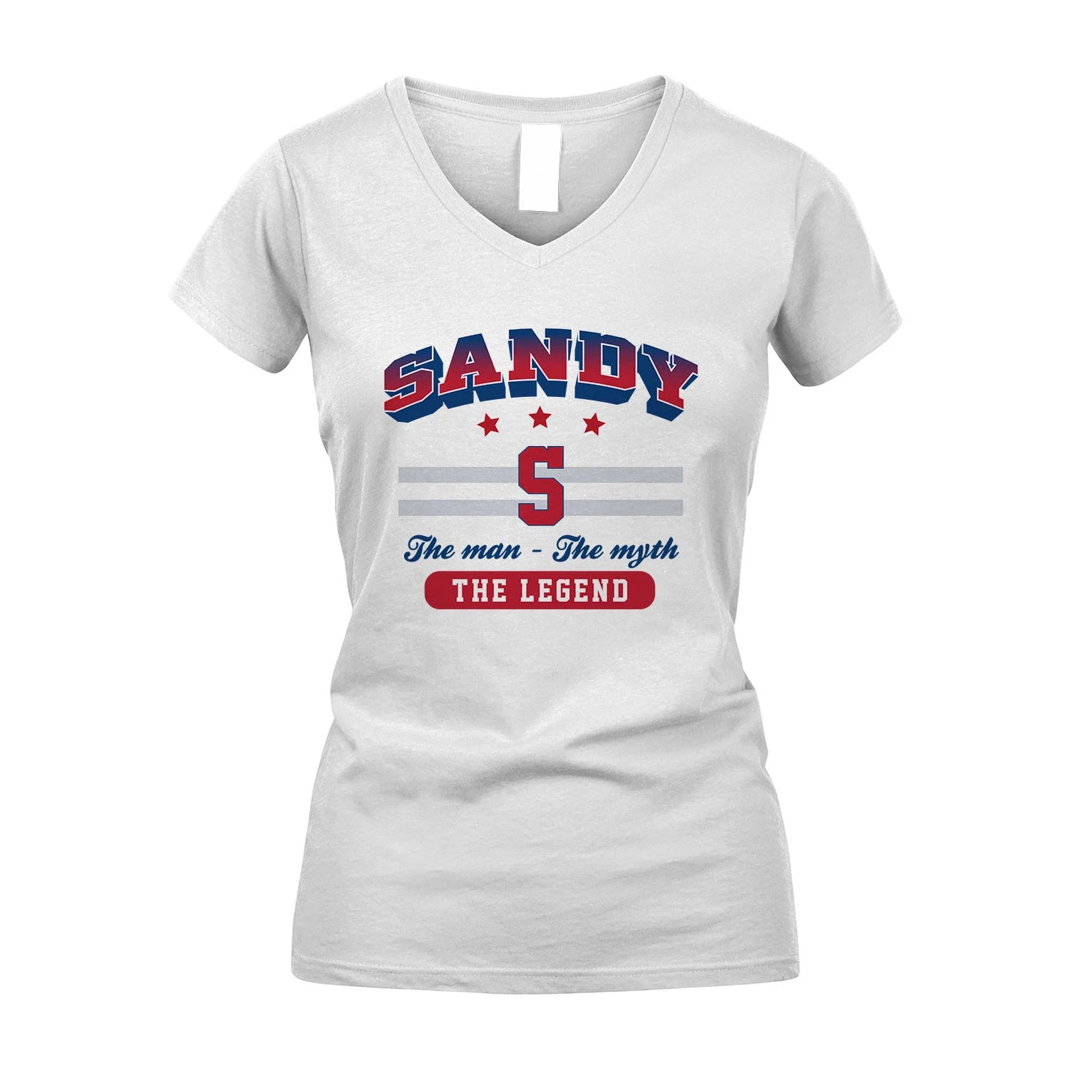 The Man The Myth The Legend With Your Name Shirt SANDY M1-35