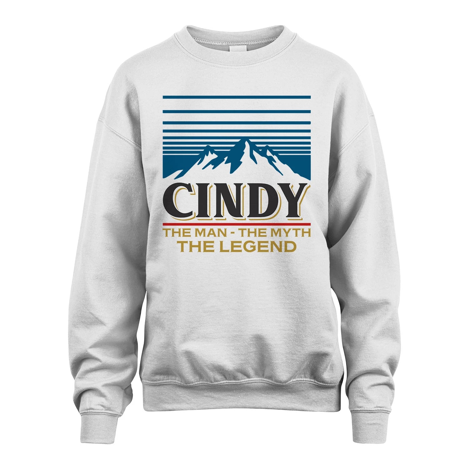 The Man The Myth The Legend Vintage Mountain Shirt CINDY M1-19
