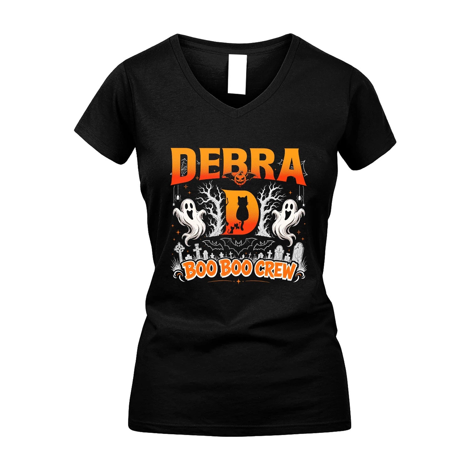Boo Boo Crew Halloween Custom Name Shirt DEBRA M1-28