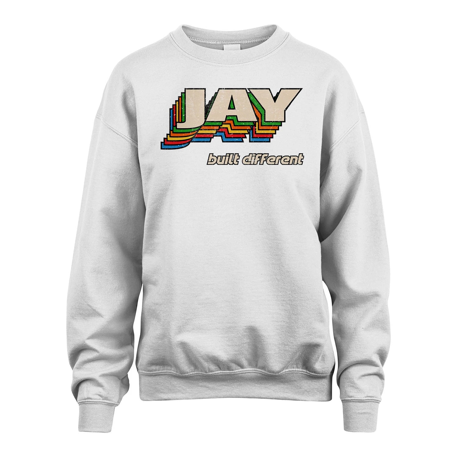 Your Name Built Different Retro Shirt JAY M1-26