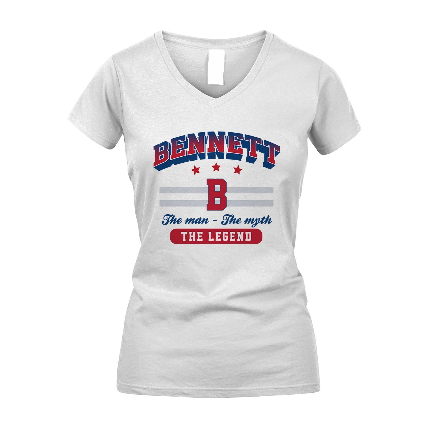The Man The Myth The Legend With Your Name Shirt BENNETT M1-35