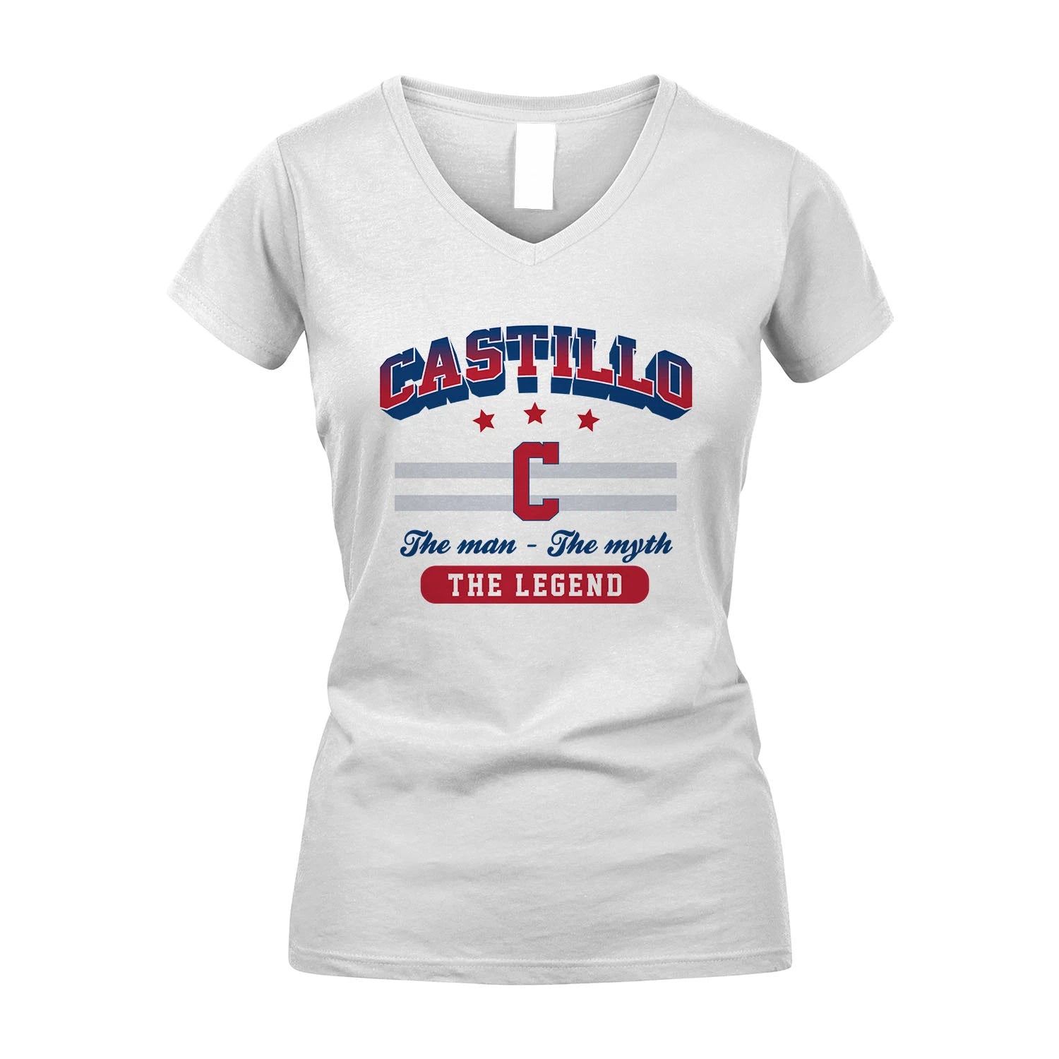 The Man The Myth The Legend With Your Name Shirt CASTILLO M1-35