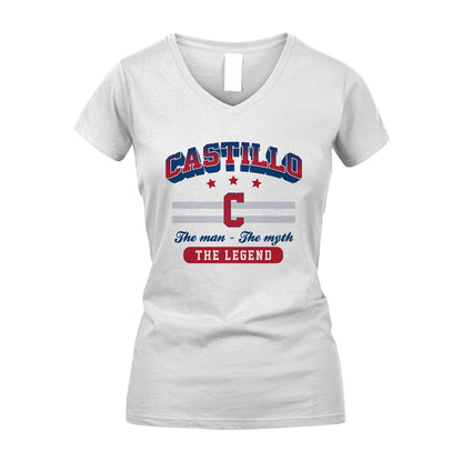 The Man The Myth The Legend With Your Name Shirt CASTILLO M1-35