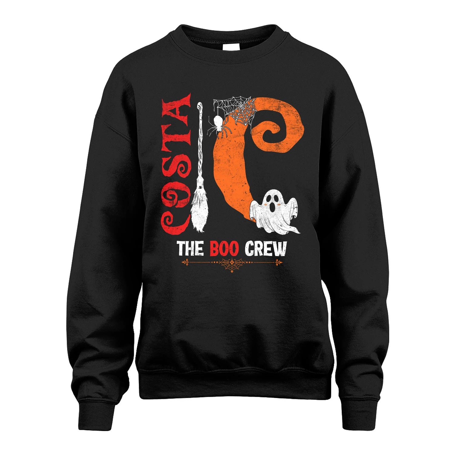 The Boo Crew Halloween With Your Name Shirt COSTA M1-23