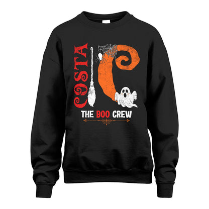 The Boo Crew Halloween With Your Name Shirt COSTA M1-23