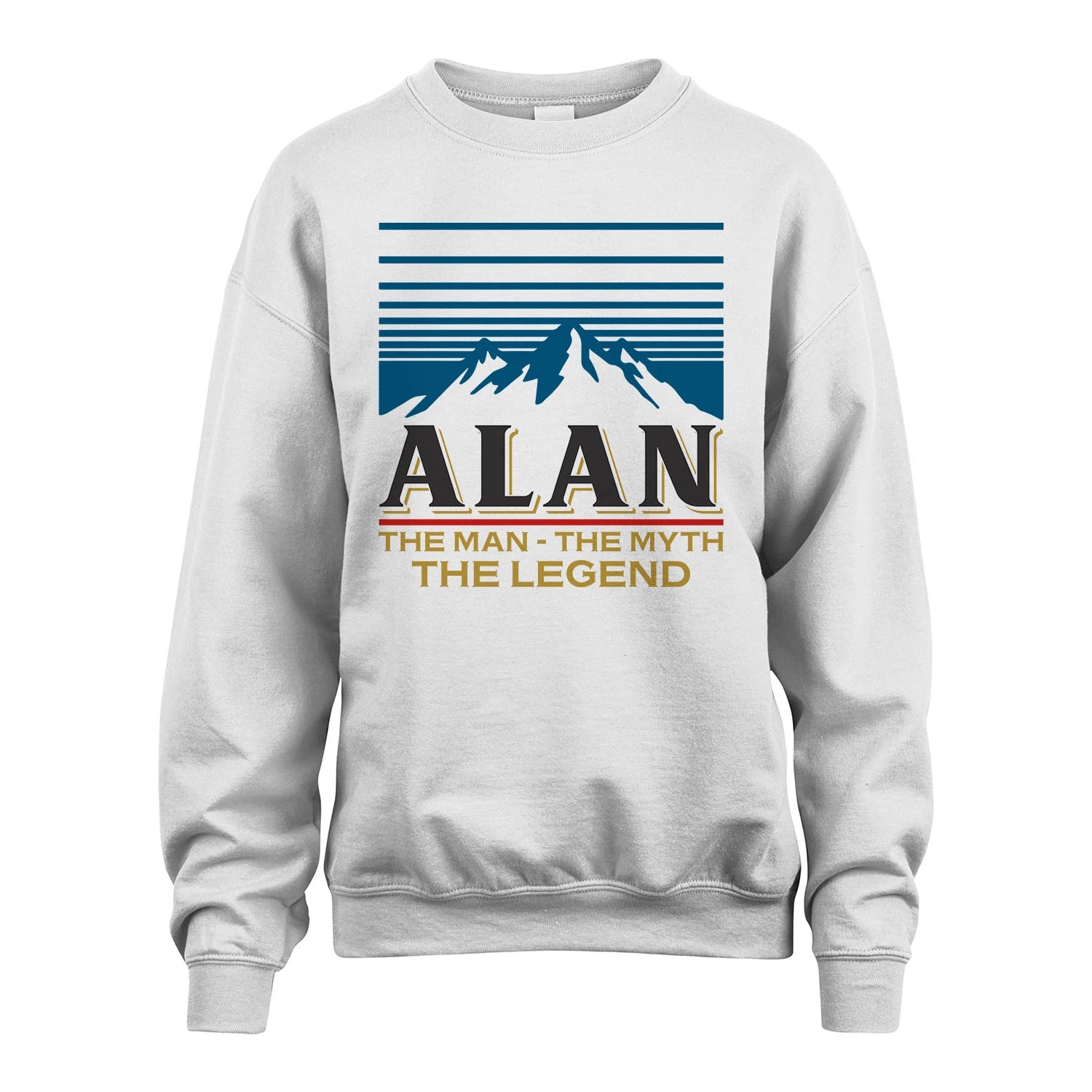 The Man The Myth The Legend Vintage Mountain Shirt ALAN M1-19