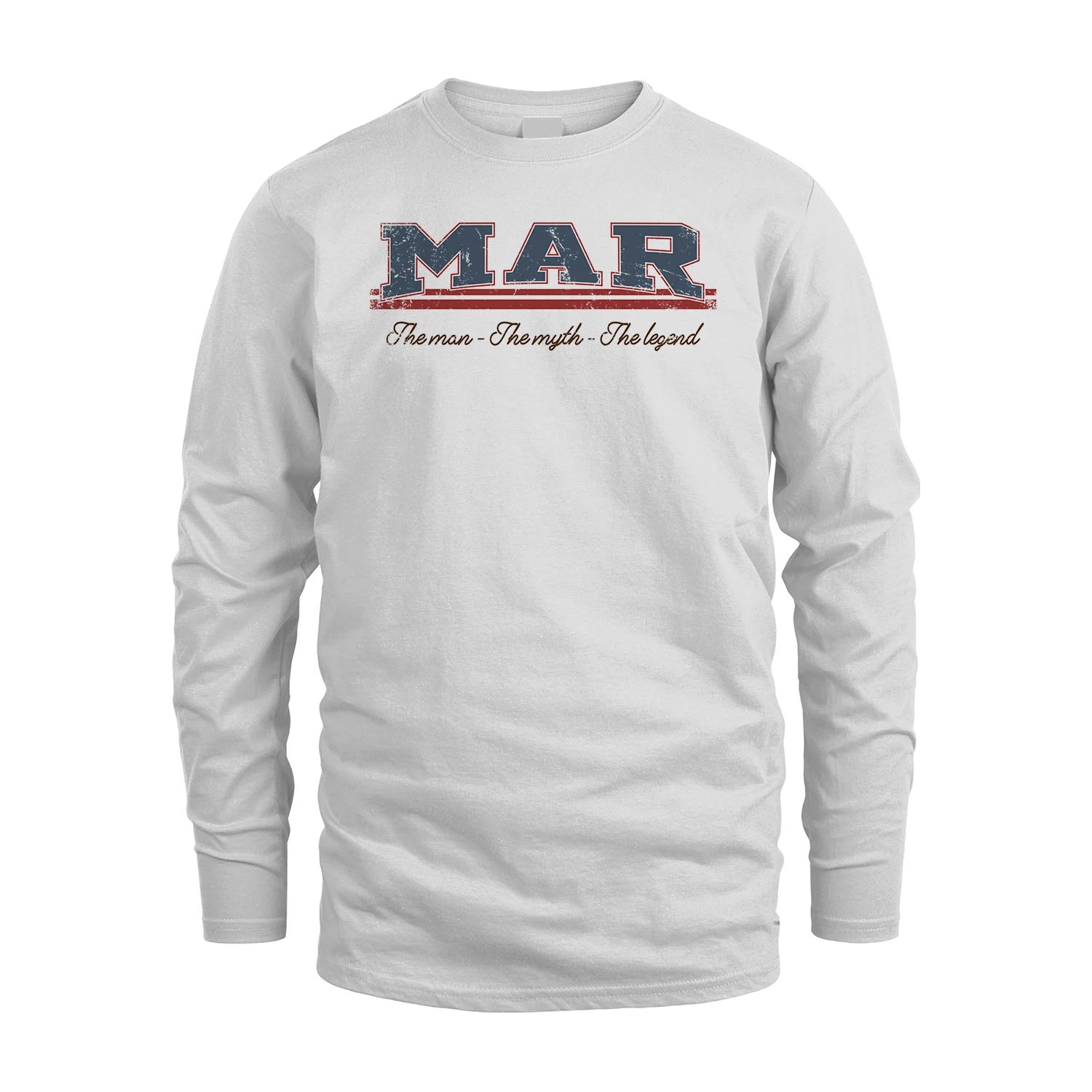 The Man The Myth The Legend Vintage Shirt MAR M1-6