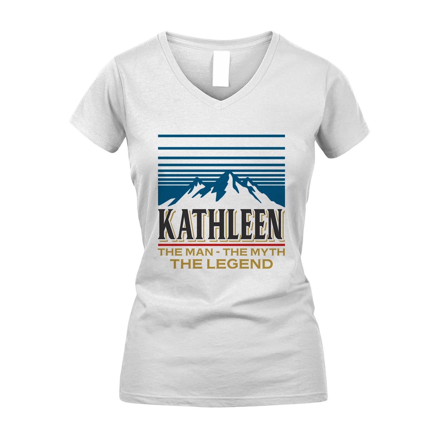 The Man The Myth The Legend Vintage Mountain Shirt KATHLEEN M1-19