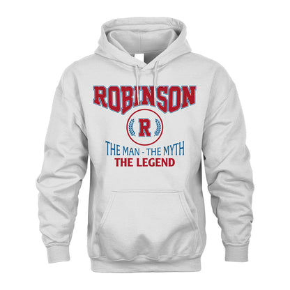 The Man The Myth The Legend Jet Style Shirt ROBINSON M1-9