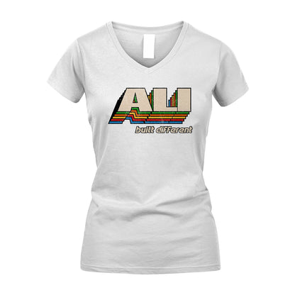 Your Name Built Different Retro Shirt ALI M1-26
