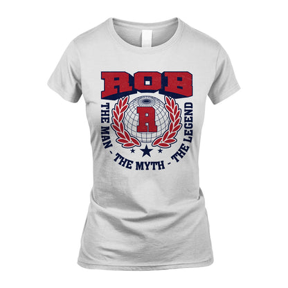 The Man The Myth The Legend Logo Shirt ROB M1-30