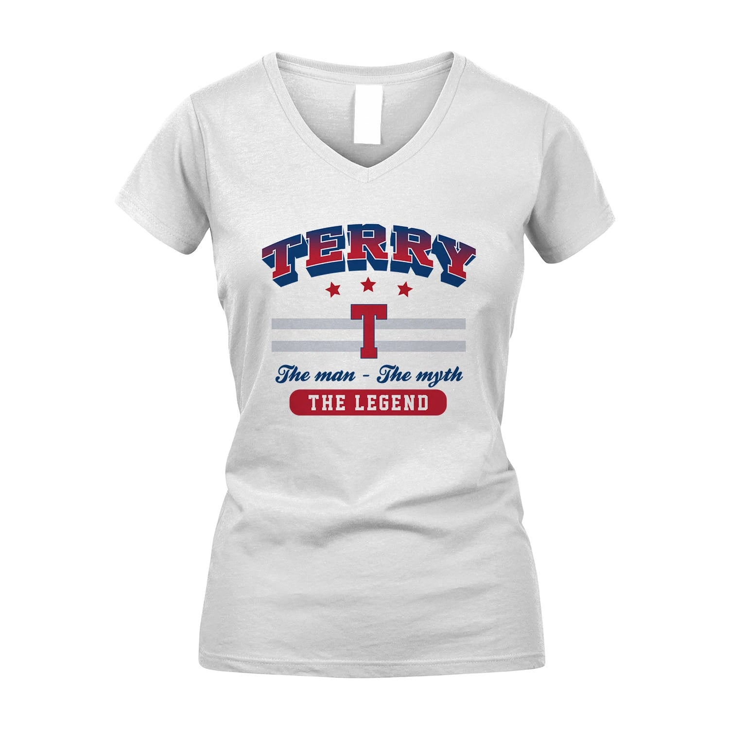 The Man The Myth The Legend With Your Name Shirt TERRY M1-35