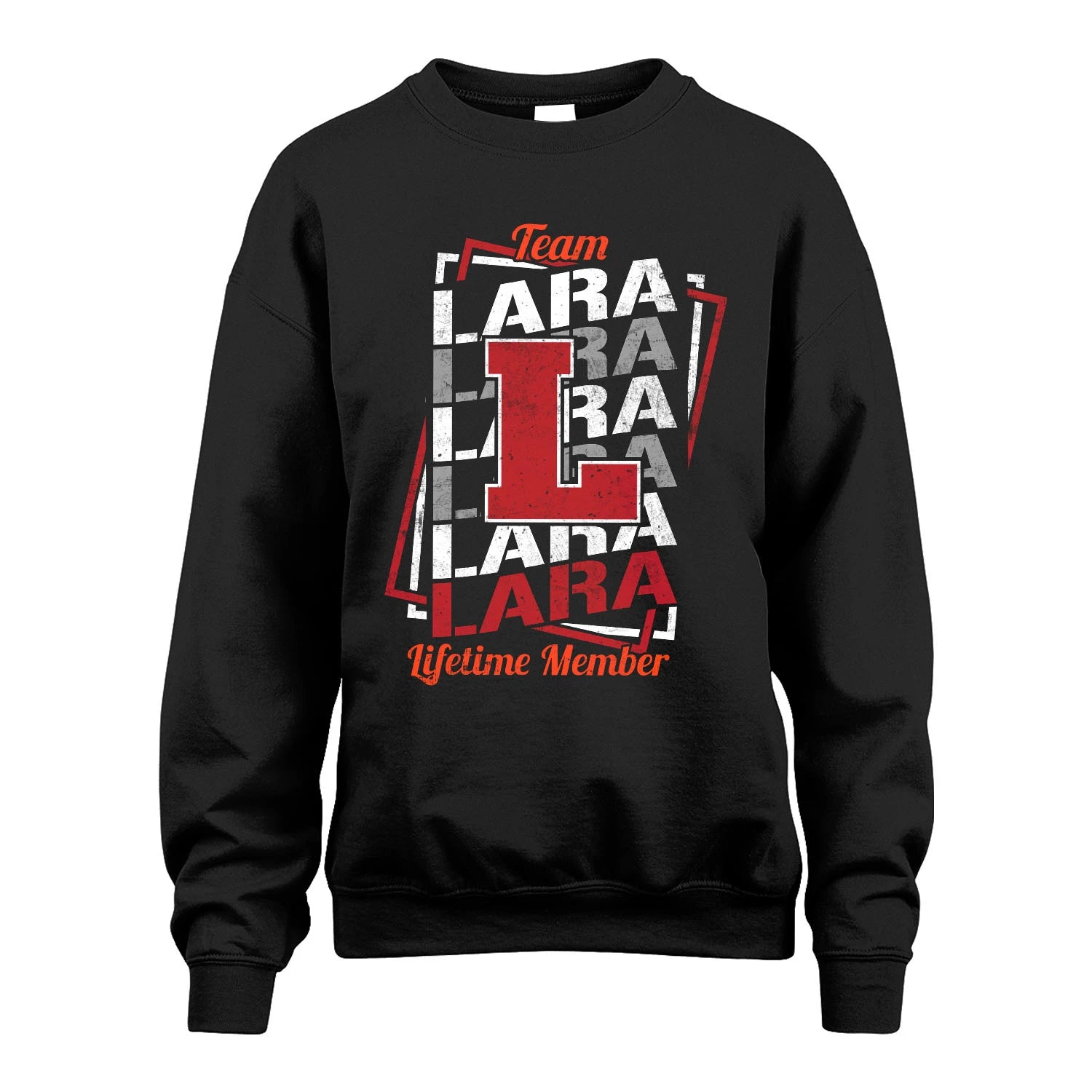 Team Your Name Lifetime Member Sporty Shirt LARA M1-25