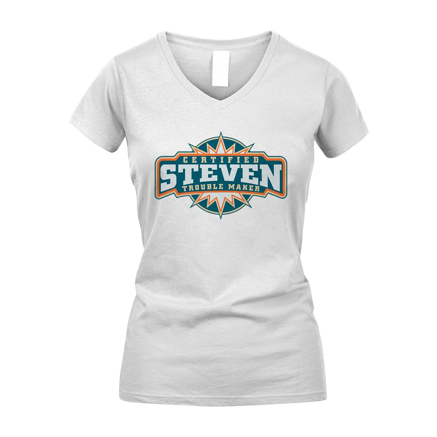 Certified Your Name Trouble Maker Shirt STEVEN M1-36
