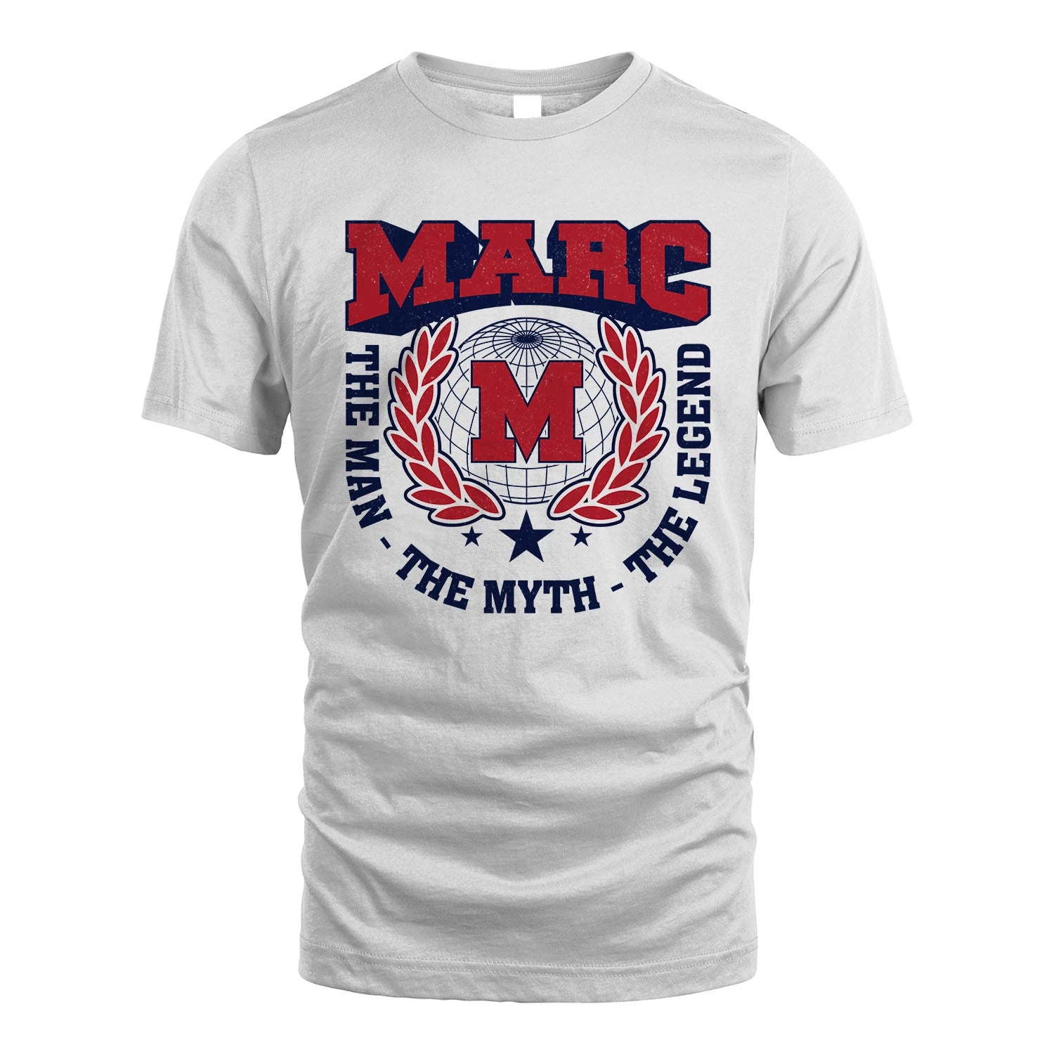 The Man The Myth The Legend Logo Shirt MARC M1-30
