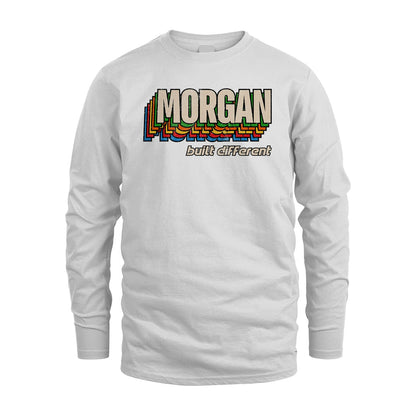 Your Name Built Different Retro Shirt MORGAN M1-26