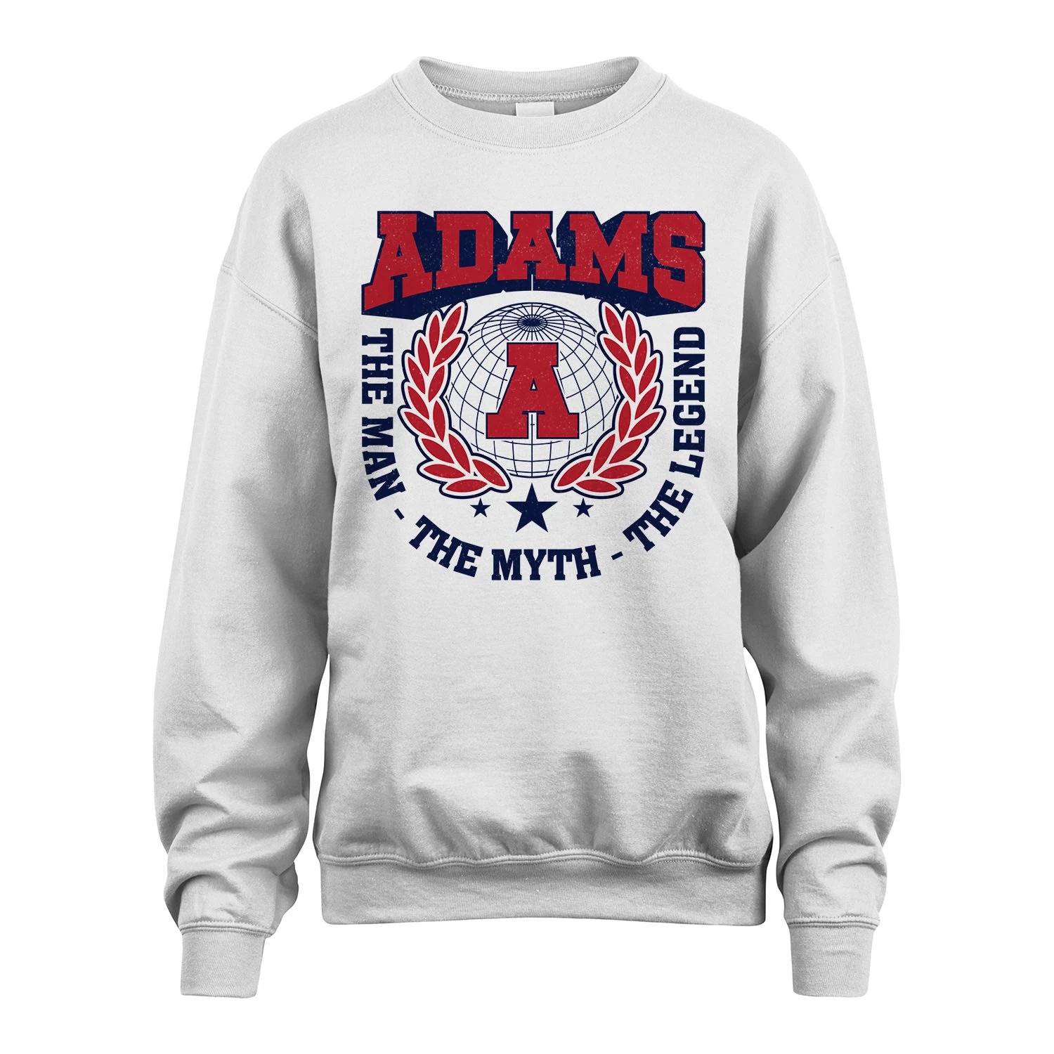 The Man The Myth The Legend Logo Shirt ADAMS M1-30