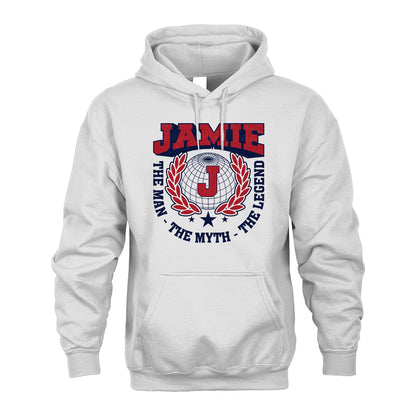 The Man The Myth The Legend Logo Shirt JAMIE M1-30