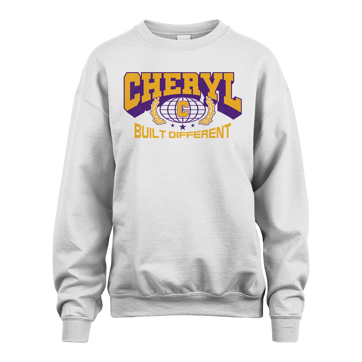 Your Name Built Different Sporty Shirt CHERYL M1-32