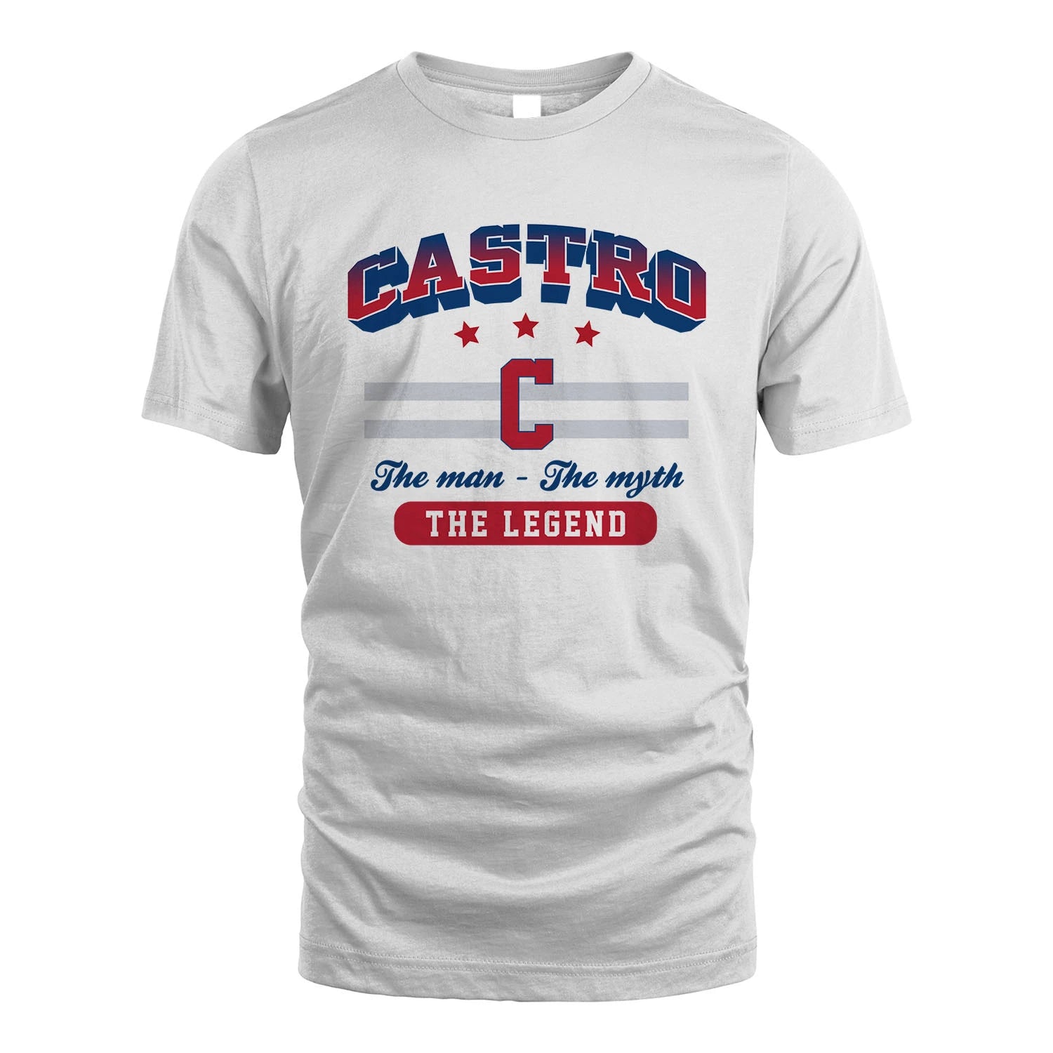 The Man The Myth The Legend With Your Name Shirt CASTRO M1-35