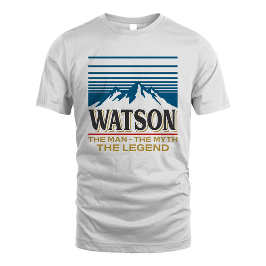 The Man The Myth The Legend Vintage Mountain Shirt WATSON M1-19