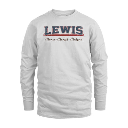 The Man The Myth The Legend Vintage Shirt LEWIS M1-6