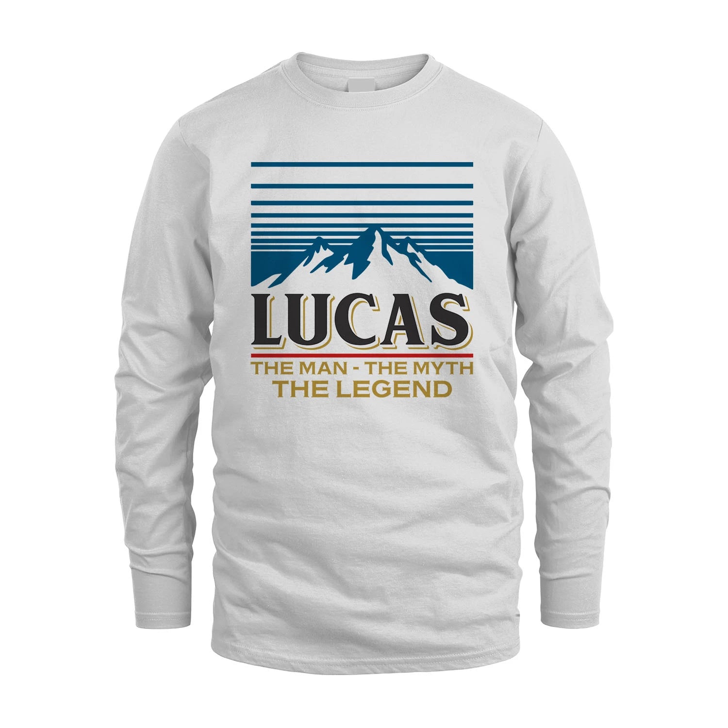 The Man The Myth The Legend Vintage Mountain Shirt LUCAS M1-19