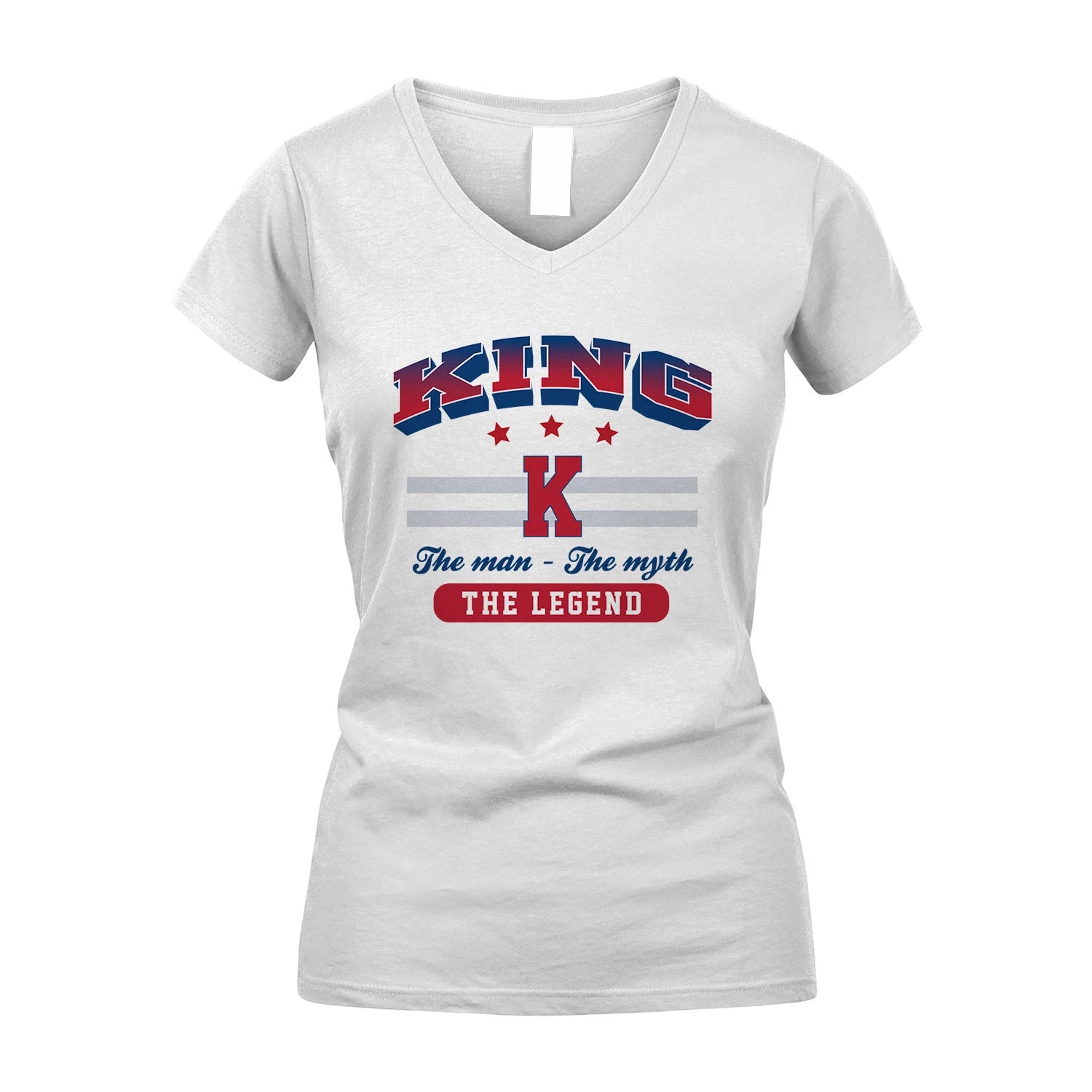The Man The Myth The Legend With Your Name Shirt KING M1-35