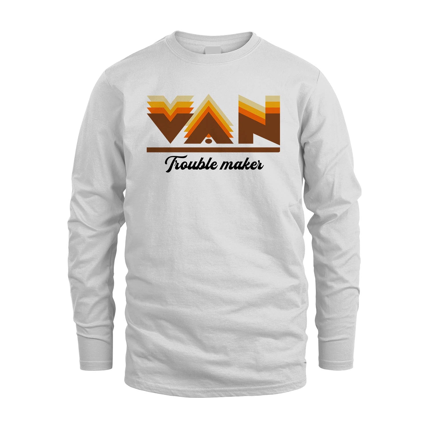 Your Name Trouble Maker Funny Shirt VAN M1-34