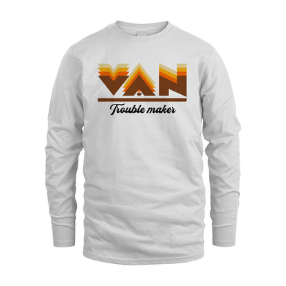 Your Name Trouble Maker Funny Shirt VAN M1-34