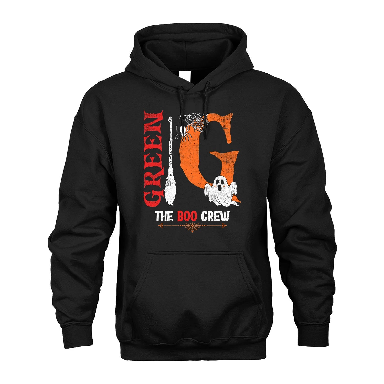 The Boo Crew Halloween With Your Name Shirt GREEN M1-23