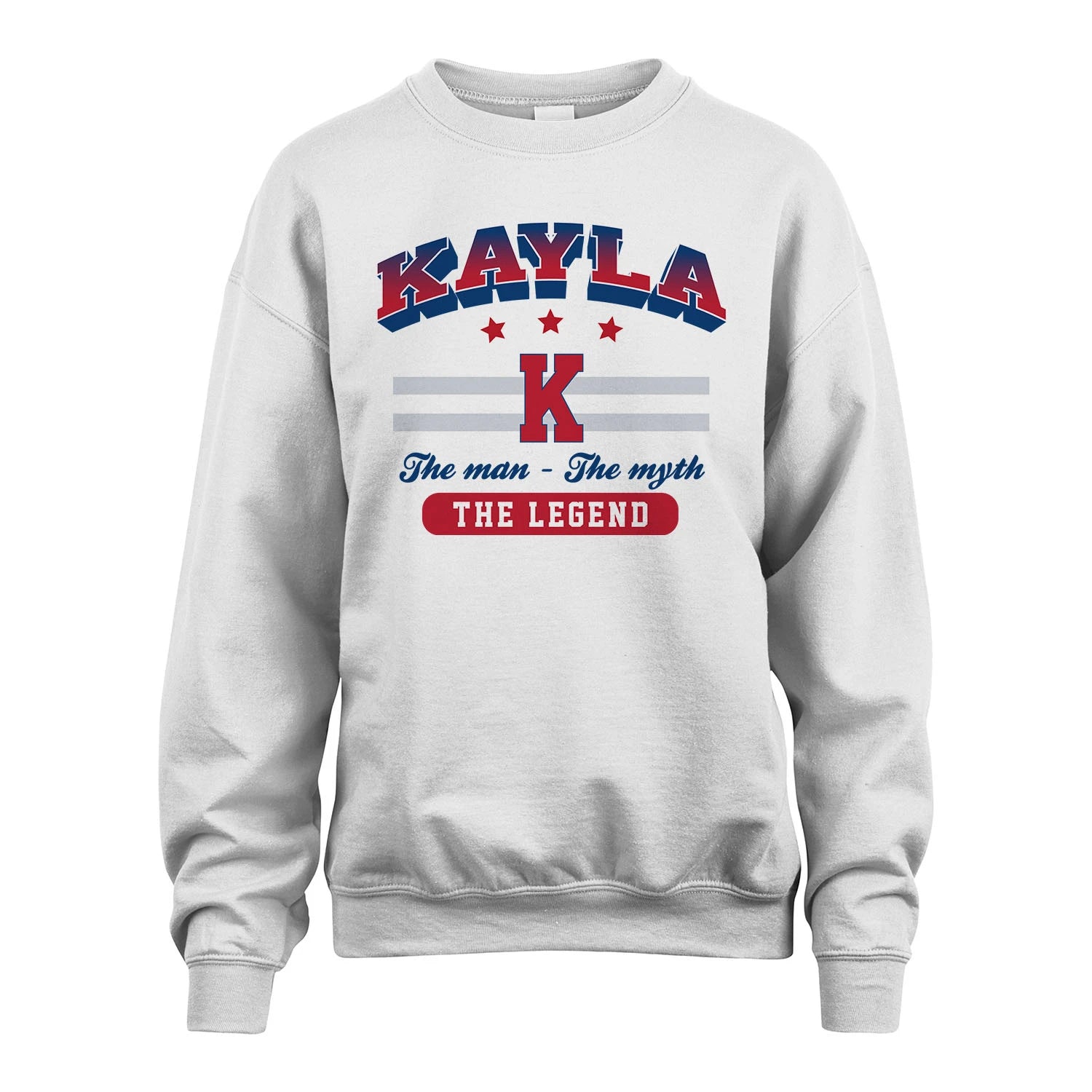 The Man The Myth The Legend With Your Name Shirt KAYLA M1-35