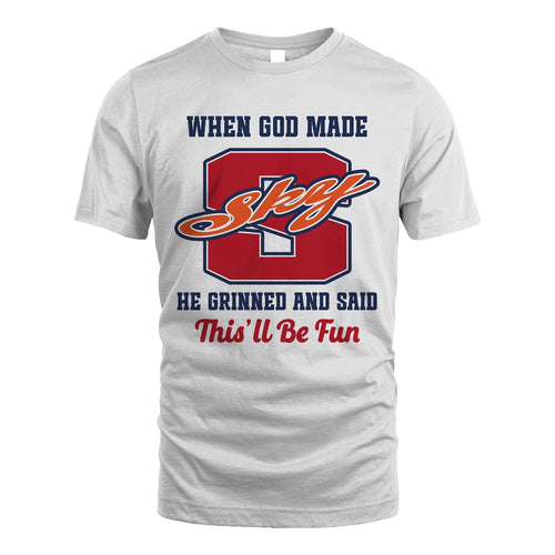 God Made Your Name Custom Shirt SKY M1-16