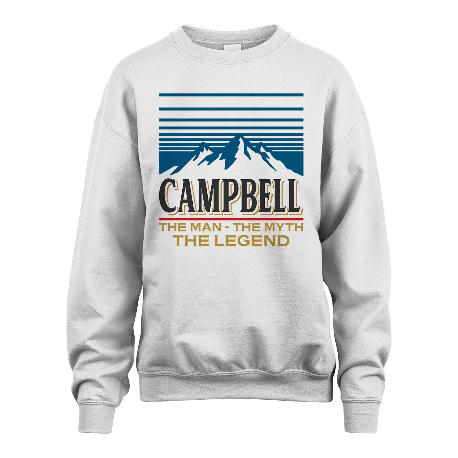The Man The Myth The Legend Vintage Mountain Shirt CAMPBELL M1-19